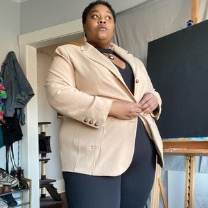 Beige / Tan Blazer - Avenue 22/24